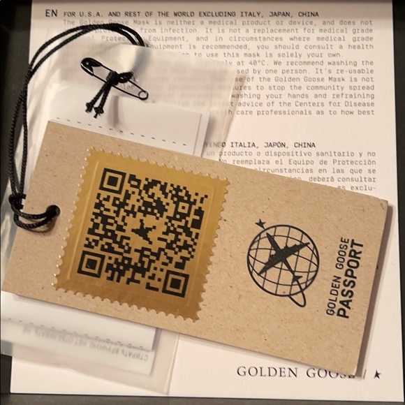 Golden Goose Mask - Picture 3 of 3